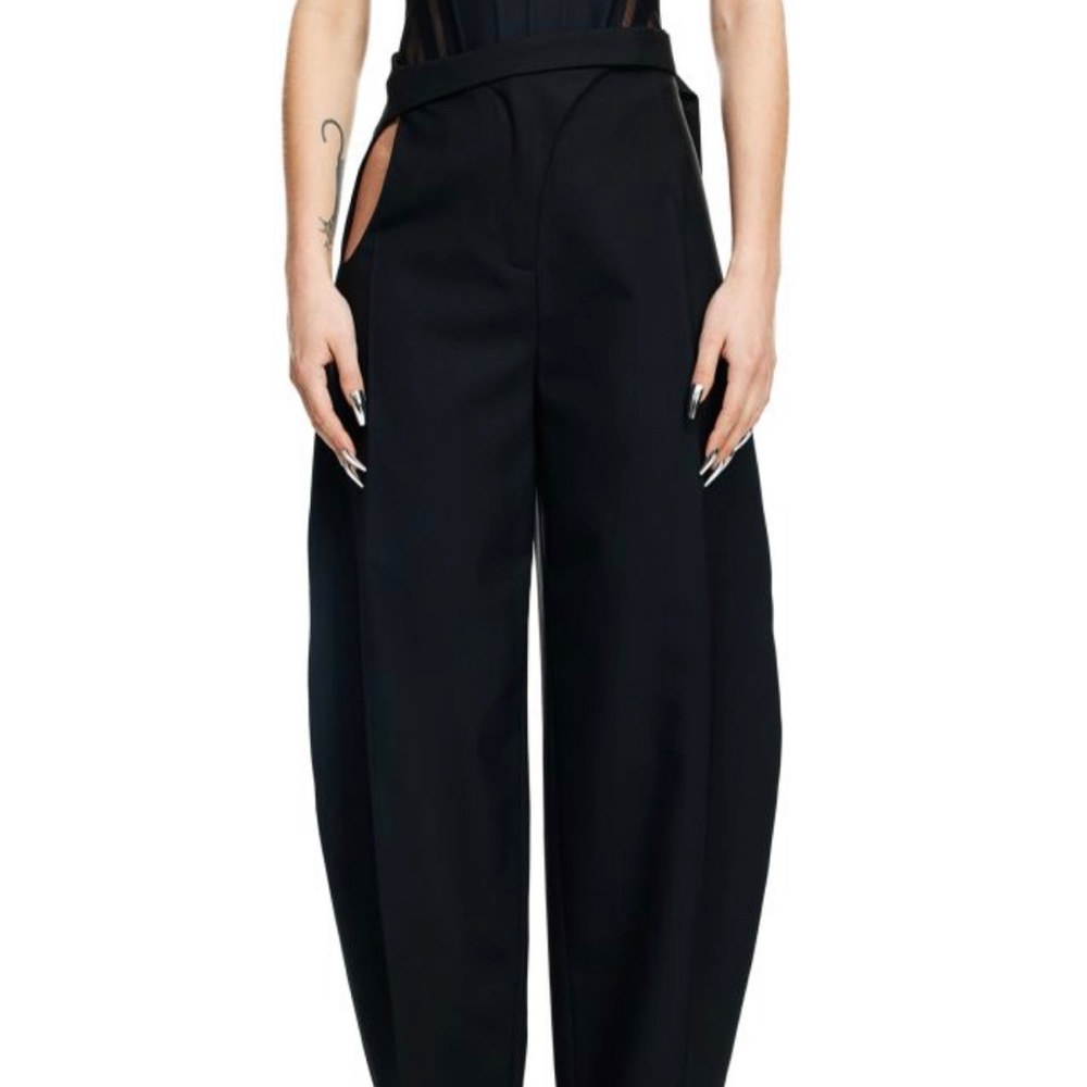 Mugler X HM Wool Cut-Out Pants
